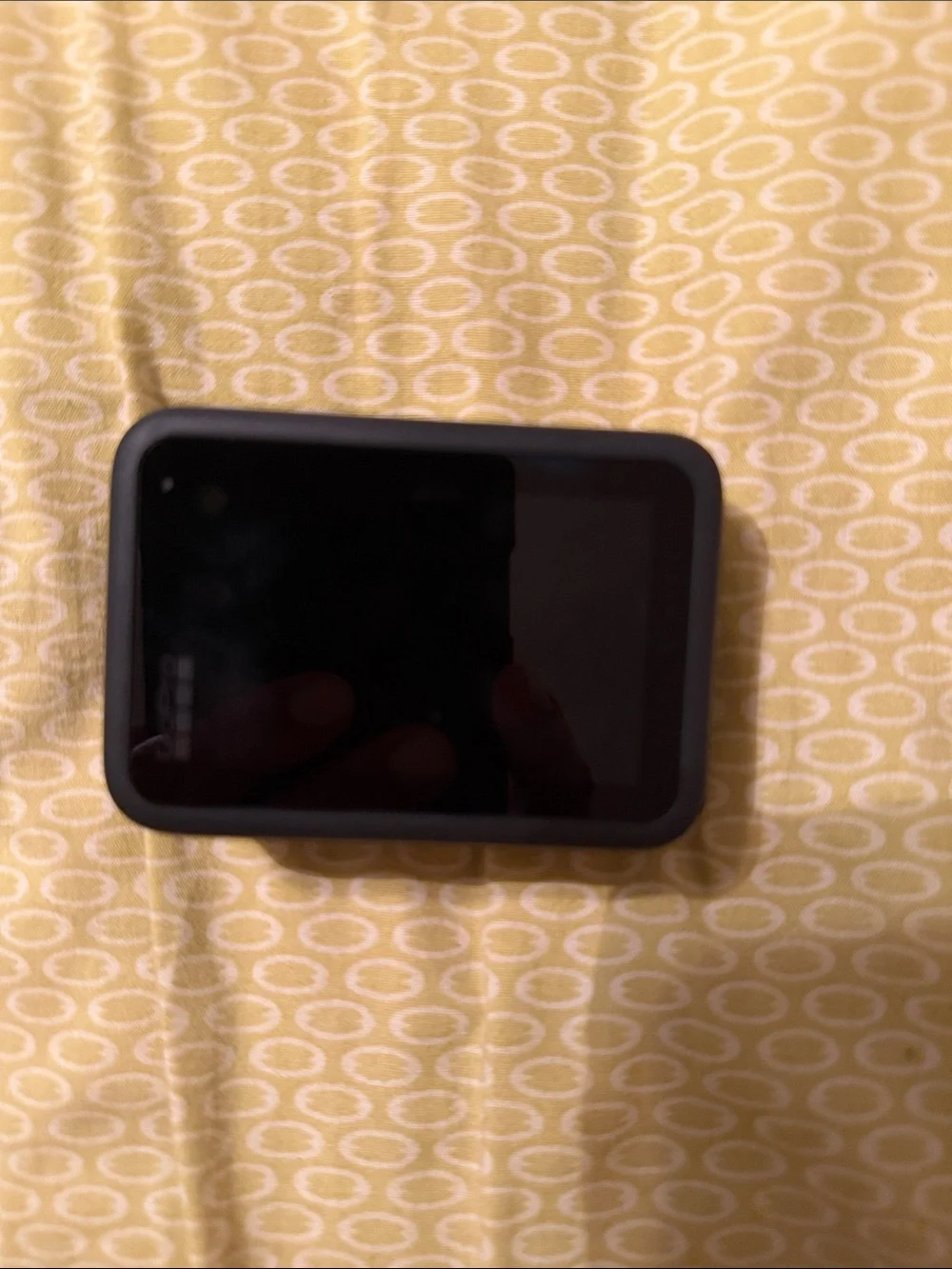 GoPro Black Action Camera with Blue Logo